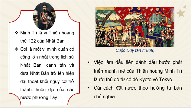 Giáo án điện tử Lịch Sử 8 Cánh diều Bài 13: Trung Quốc và Nhật Bản | PPT Sử 8