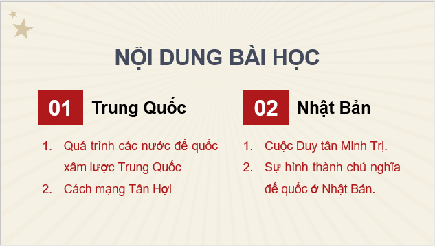 Giáo án điện tử Lịch Sử 8 Cánh diều Bài 13: Trung Quốc và Nhật Bản | PPT Sử 8