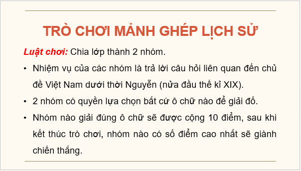 Giáo án điện tử Lịch Sử 8 Cánh diều Bài 15: Việt Nam nửa đầu thế kỉ XIX | PPT Sử 8