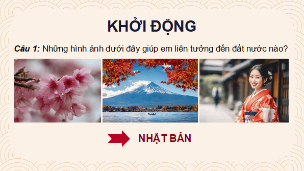 Giáo án điện tử Lịch Sử 8 Chân trời sáng tạo Bài 16: Nhật Bản | PPT Sử 8
