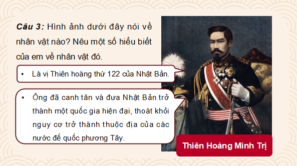 Giáo án điện tử Lịch Sử 8 Chân trời sáng tạo Bài 16: Nhật Bản | PPT Sử 8