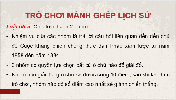 Giáo án điện tử Lịch Sử 8 Cánh diều Bài 16: Việt Nam nửa sau thế kỉ XIX | PPT Sử 8