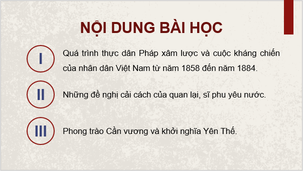 Giáo án điện tử Lịch Sử 8 Cánh diều Bài 16: Việt Nam nửa sau thế kỉ XIX | PPT Sử 8