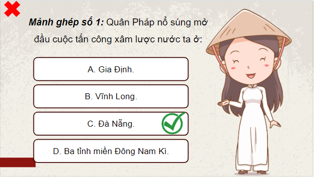 Giáo án điện tử Lịch Sử 8 Kết nối tri thức Bài 17: Cuộc kháng chiến chống thực dân Pháp xâm lược từ năm 1858 đến năm 1884 | PPT Sử 8