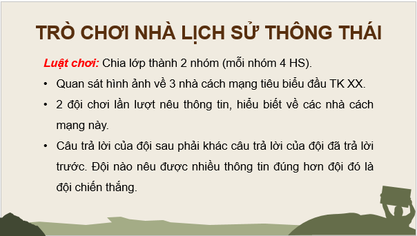 Giáo án điện tử Lịch Sử 8 Kết nối tri thức Bài 19: Phong trào yêu nước chống Pháp ở Việt Nam từ đầu thế kỉ XX đến năm 1917 | PPT Sử 8