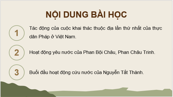 Giáo án điện tử Lịch Sử 8 Kết nối tri thức Bài 19: Phong trào yêu nước chống Pháp ở Việt Nam từ đầu thế kỉ XX đến năm 1917 | PPT Sử 8