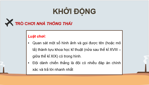 Giáo án điện tử Lịch Sử 8 Cánh diều Bài 2: Cách mạng công nghiệp | PPT Sử 8