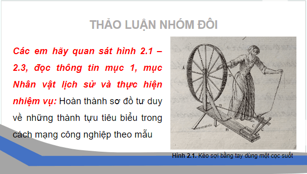 Giáo án điện tử Lịch Sử 8 Chân trời sáng tạo Bài 2: Cách mạng công nghiệp | PPT Sử 8