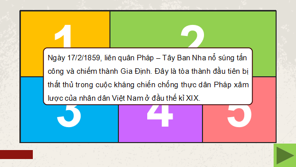 Giáo án điện tử Lịch Sử 8 Chân trời sáng tạo Bài 20: Cuộc kháng chiến chông thực dân Pháp xâm lược của nhân dân Việt Nam (1858-1884) | PPT Sử 8