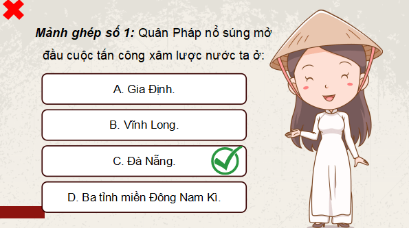 Giáo án điện tử Lịch Sử 8 Chân trời sáng tạo Bài 20: Cuộc kháng chiến chông thực dân Pháp xâm lược của nhân dân Việt Nam (1858-1884) | PPT Sử 8