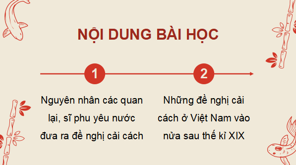 Giáo án điện tử Lịch Sử 8 Chân trời sáng tạo Bài 22: Trào lưu cải cách ở Việt Nam nửa cuối thế kỉ XIX | PPT Sử 8