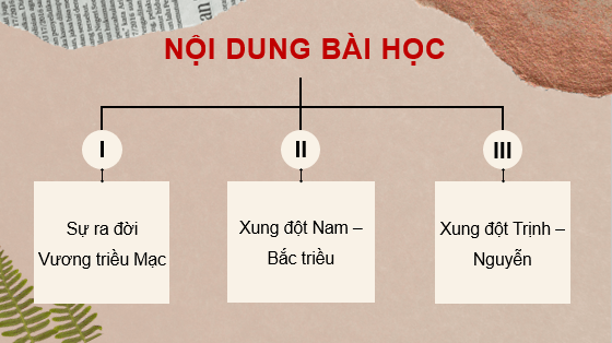 Giáo án điện tử Lịch Sử 8 Cánh diều Bài 4: Xung đột Nam - Bắc triều, Trịnh - Nguyễn | PPT Sử 8