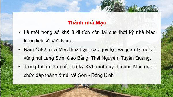 Giáo án điện tử Lịch Sử 8 Kết nối tri thức Bài 5: Cuộc xung đột nam - bắc triều và trịnh - nguyễn | PPT Sử 8