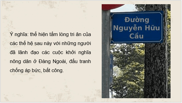 Giáo án điện tử Lịch Sử 8 Cánh diều Bài 6: Khởi nghĩa nông dân ở Đàng Ngoài thế kỉ XVIII | PPT Sử 8