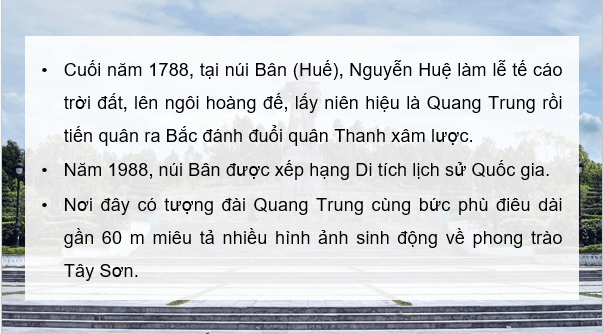 Giáo án điện tử Lịch Sử 8 Cánh diều Bài 7: Phong trào Tây Sơn thế kỉ XVIII | PPT Sử 8