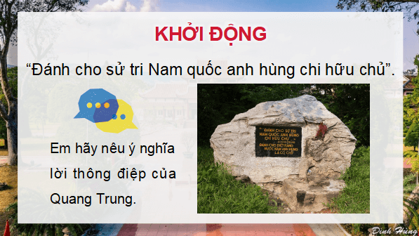 Giáo án điện tử Lịch Sử 8 Chân trời sáng tạo Bài 8: Phong trào Tây Sơn | PPT Sử 8