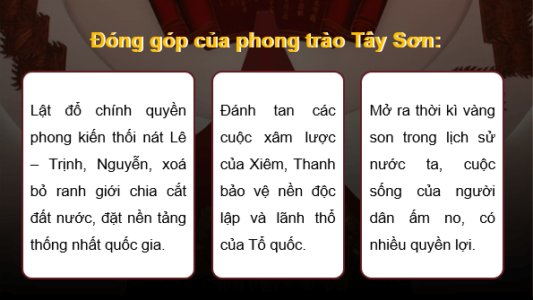 Giáo án điện tử Lịch Sử 8 Kết nối tri thức Bài 8: Phong trào Tây Sơn | PPT Sử 8