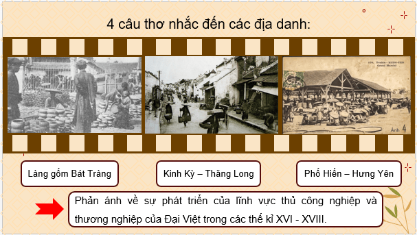 Giáo án điện tử Lịch Sử 8 Kết nối tri thức Bài 9: Tình hình kinh tế, văn hoá, tôn giáo trong các thế kỉ XVI - XVIII | PPT Sử 8