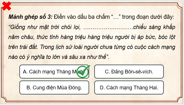 Giáo án điện tử Lịch Sử 9 Cánh diều Bài 1: Nước Nga và Liên Xô từ năm 1918 đến năm 1945 | PPT Lịch Sử 9