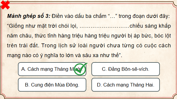 Giáo án điện tử Lịch Sử 9 Chân trời sáng tạo Bài 1: Nước Nga và Liên Xô từ năm 1918 đến năm 1945 | PPT Lịch Sử 9