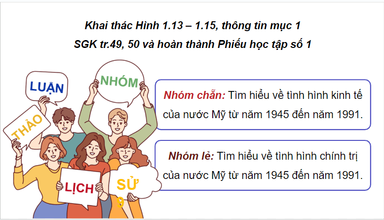 Giáo án điện tử Lịch Sử 9 Kết nối tri thức Bài 11: Nước Mỹ và Tây Âu từ năm 1945 đến năm 1991 | PPT Lịch Sử 9