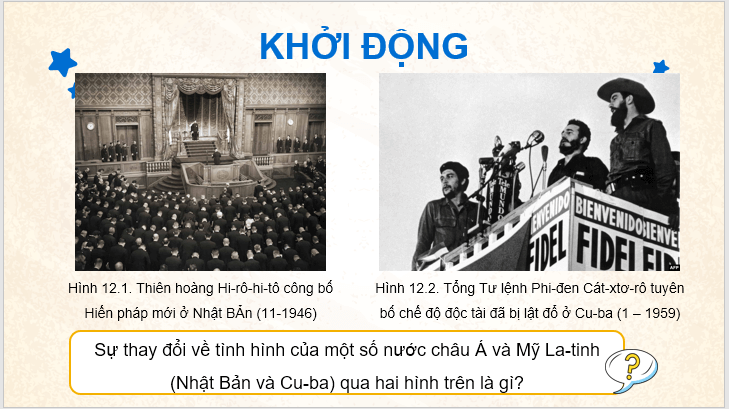 Giáo án điện tử Lịch Sử 9 Kết nối tri thức Bài 12: Khu vực Mỹ La-tinh và châu Á từ năm 1945 đến năm 1991 | PPT Lịch Sử 9