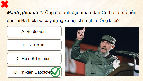 Giáo án điện tử Lịch Sử 9 Chân trời sáng tạo Bài 12: Mỹ La-tinh từ năm 1945 đến năm 1991 | PPT Lịch Sử 9