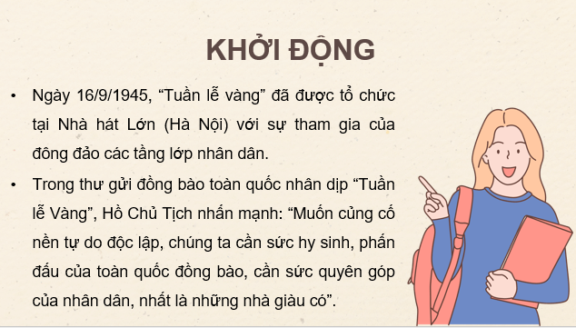 Giáo án điện tử Lịch Sử 9 Cánh diều Bài 12: Việt Nam trong những năm đầu sau Cách mạng tháng Tám năm 1945 | PPT Lịch Sử 9