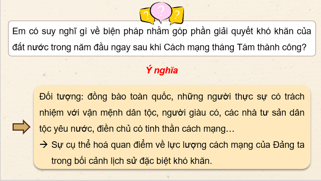 Giáo án điện tử Lịch Sử 9 Cánh diều Bài 12: Việt Nam trong những năm đầu sau Cách mạng tháng Tám năm 1945 | PPT Lịch Sử 9