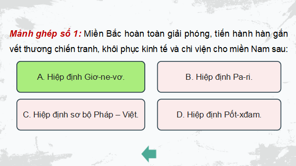 Giáo án điện tử Lịch Sử 9 Kết nối tri thức Bài 16: Việt Nam kháng chiến chống Mỹ, cứu nước, thống nhất đất nước giai đoạn 1954 – 1965 | PPT Lịch Sử 9
