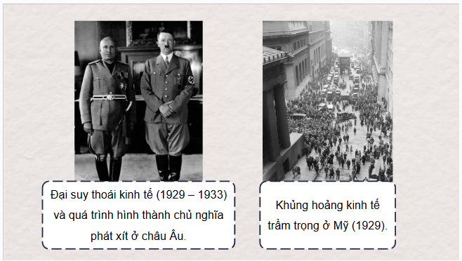 Giáo án điện tử Lịch Sử 9 Cánh diều Bài 2: Châu Âu và nước Mỹ từ năm 1918 đến năm 1945 | PPT Lịch Sử 9