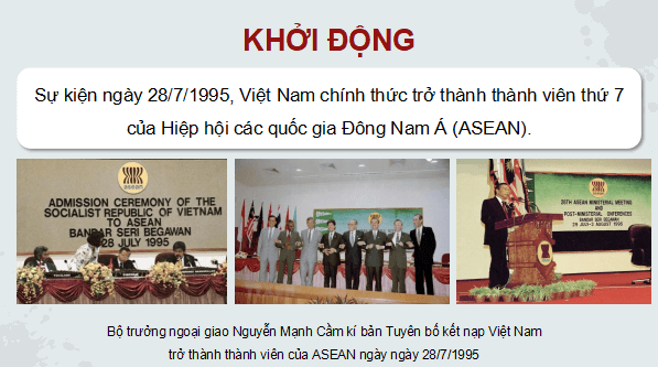 Giáo án điện tử Lịch Sử 9 Cánh diều Bài 20: Việt Nam từ năm 1991 đến nay | PPT Lịch Sử 9