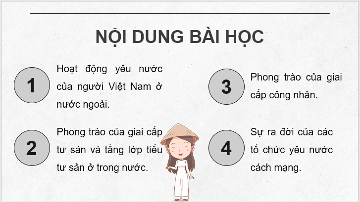 Giáo án điện tử Lịch Sử 9 Kết nối tri thức Bài 5: Phong trào dân tộc dân chủ trong những năm 1918 - 1930 | PPT Lịch Sử 9