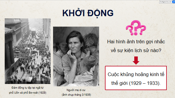 Giáo án điện tử Lịch Sử 9 Chân trời sáng tạo Bài 7: Phong trào cách mạng Việt Nam thời kì 1930 – 1939 | PPT Lịch Sử 9