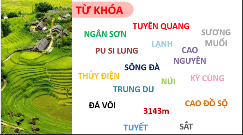 Giáo án Lịch Sử và Địa Lí lớp 4 Kết nối tri thức Bài 4: Thiên nhiên vùng Trung du và miền núi phía Bắc