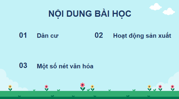 Giáo án điện tử Lịch Sử và Địa Lí lớp 4 Cánh diều Bài 12: Dân cư, hoạt động sản xuất và một số nét văn hóa ở vùng Duyên hải miền Trung | PPT Lịch Sử và Địa Lí 4