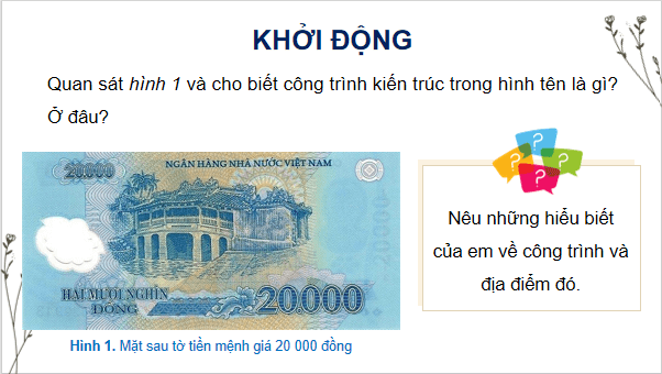 Giáo án điện tử Lịch Sử và Địa Lí lớp 4 Cánh diều Bài 14: Phố cổ Hội An | PPT Lịch Sử và Địa Lí 4