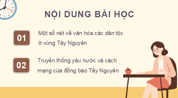 Giáo án điện tử Lịch Sử và Địa Lí lớp 4 Chân trời sáng tạo Bài 21: Một số nét văn hóa và lịch sử của đồng bào Tây Nguyên | PPT Lịch Sử và Địa Lí 4