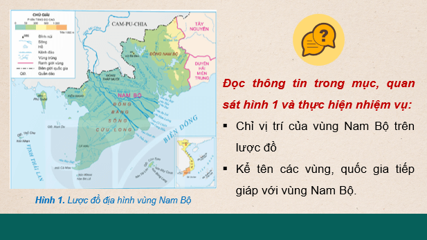 Giáo án điện tử Lịch Sử và Địa Lí lớp 4 Kết nối tri thức Bài 24: Thiên nhiên vùng Nam Bộ | PPT Lịch Sử và Địa Lí 4