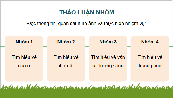 Giáo án điện tử Lịch Sử và Địa Lí lớp 4 Kết nối tri thức Bài 26: Một số nét văn hoá và truyền thống yêu nước, cách mạng của đồng bào Nam Bộ | PPT Lịch Sử và Địa Lí 4
