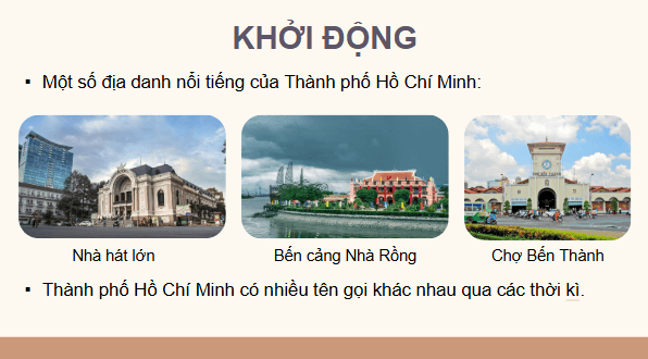 Giáo án điện tử Lịch Sử và Địa Lí lớp 4 Chân trời sáng tạo Bài 26: Thành phố Hồ Chí Minh | PPT Lịch Sử và Địa Lí 4