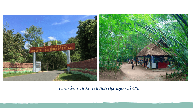 Giáo án điện tử Lịch Sử và Địa Lí lớp 4 Kết nối tri thức Bài 28: Địa đạo Củ Chi | PPT Lịch Sử và Địa Lí 4