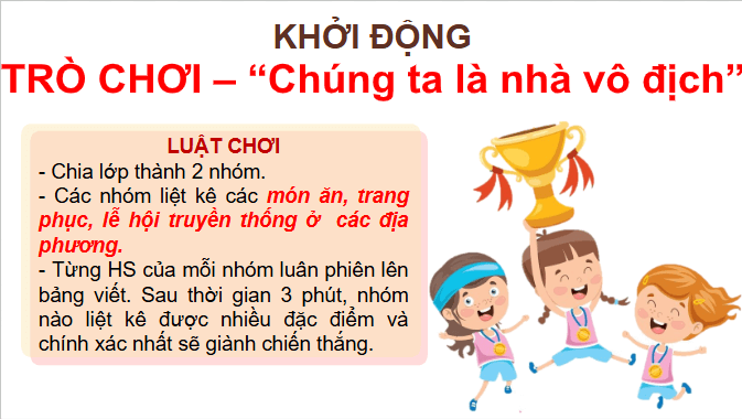 Giáo án điện tử Lịch Sử và Địa Lí lớp 4 Chân trời sáng tạo Bài 3: Lịch sử và văn hoá truyền thống địa phương | PPT Lịch Sử và Địa Lí 4
