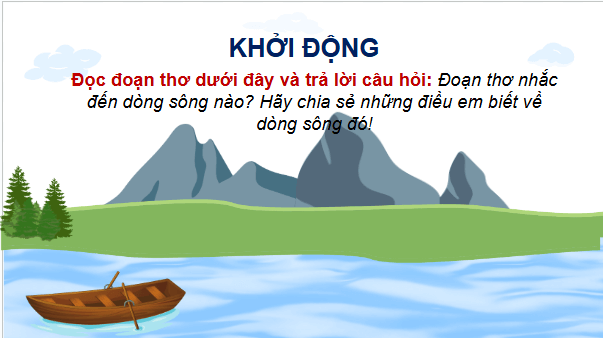 Giáo án điện tử Lịch Sử và Địa Lí lớp 4 Cánh diều Bài 8: Sông Hồng và văn minh sông Hồng | PPT Lịch Sử và Địa Lí 4
