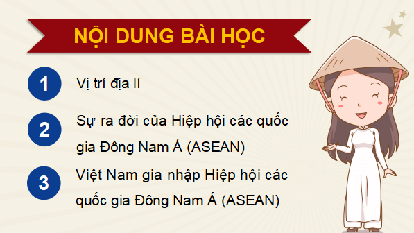 Giáo án điện tử Lịch Sử và Địa Lí lớp 5 Chân trời sáng tạo Bài 20: Hiệp hội các quốc gia Đông Nam Á (ASEAN) | PPT Lịch Sử và Địa Lí 5