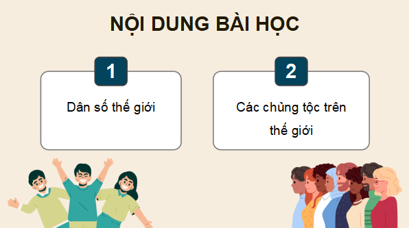 Giáo án điện tử Lịch Sử và Địa Lí lớp 5 Chân trời sáng tạo Bài 22: Dân số và các chủng tộc trên thế giới | PPT Lịch Sử và Địa Lí 5
