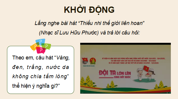 Giáo án điện tử Lịch Sử và Địa Lí lớp 5 Kết nối tri thức Bài 23: Dân số và các chủng tộc chính trên thế giới | PPT Lịch Sử và Địa Lí 5