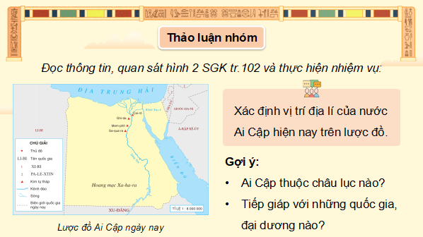 Giáo án điện tử Lịch Sử và Địa Lí lớp 5 Kết nối tri thức Bài 24: Văn minh Ai Cập | PPT Lịch Sử và Địa Lí 5