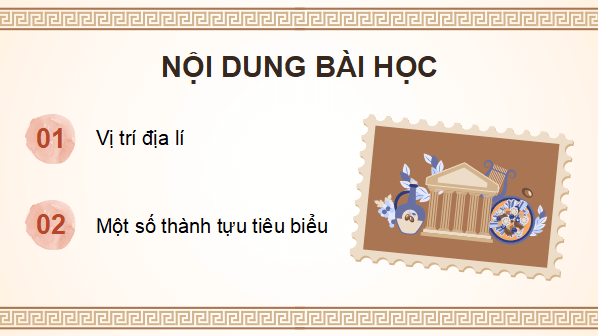 Giáo án điện tử Lịch Sử và Địa Lí lớp 5 Chân trời sáng tạo Bài 24: Văn minh Hy Lạp | PPT Lịch Sử và Địa Lí 5