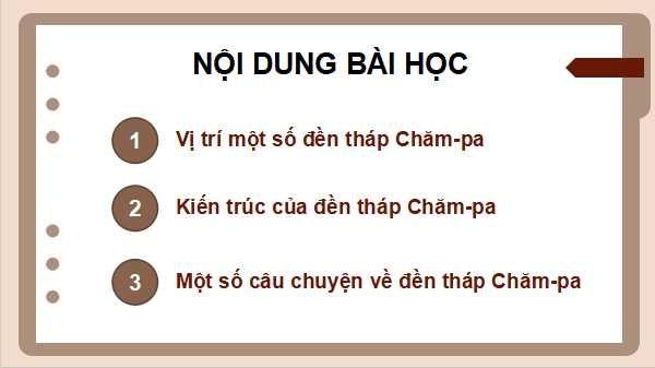 Giáo án điện tử Lịch Sử và Địa Lí lớp 5 Chân trời sáng tạo Bài 7: Vương quốc Chăm-pa | PPT Lịch Sử và Địa Lí 5